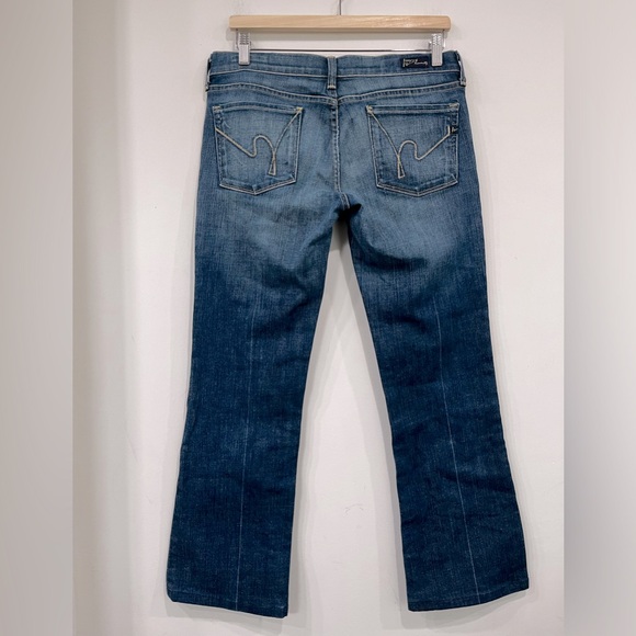Citizens of Humanity Kelly #001 Low Waist Bootcut Stretch in Mid Blue Wash 30 - Picture 7 of 16